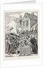 Laying the Foundation-Stone of Blackfriars Bridge 1760 London by Anonymous