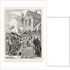 Laying the Foundation-Stone of Blackfriars Bridge 1760 London by Anonymous