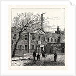 Printing House Square and the Times Office 1870 London by Anonymous