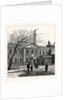 Printing House Square and the Times Office 1870 London by Anonymous