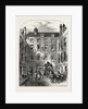 Outer Court of La Belle Sauvage in 1828 London by Anonymous