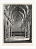 Old St. Paul's. The Interior Looking East London by Anonymous