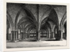 The Church of St. Faith the Crypt of Old St. Paul's from a View by Hollar London by Anonymous