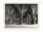 The Church of St. Faith the Crypt of Old St. Paul's from a View by Hollar London by Anonymous