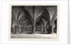 The Church of St. Faith the Crypt of Old St. Paul's from a View by Hollar London by Anonymous