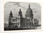 Exterior of St. Paul's Cathedral from the South-West 1800 London by Anonymous