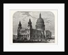 Exterior of St. Paul's Cathedral from the South-West 1800 London by Anonymous