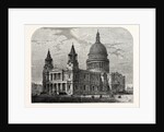 Exterior of St. Paul's Cathedral from the South-West 1800 London by Anonymous