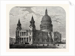 Exterior of St. Paul's Cathedral from the South-West 1800 London by Anonymous