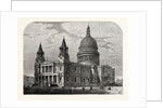 Exterior of St. Paul's Cathedral from the South-West 1800 London by Anonymous