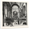 The Choir of St. Paul's Before the Removal of the Screen London by Anonymous