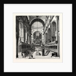 The Choir of St. Paul's Before the Removal of the Screen London by Anonymous