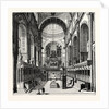 The Choir of St. Paul's Before the Removal of the Screen London by Anonymous