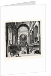 The Choir of St. Paul's Before the Removal of the Screen London by Anonymous