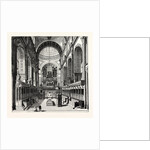 The Choir of St. Paul's Before the Removal of the Screen London by Anonymous