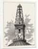 The Scaffolding and Observatory on St. Paul's in 1848 London by Anonymous