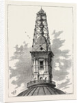 The Scaffolding and Observatory on St. Paul's in 1848 London by Anonymous