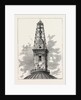 The Scaffolding and Observatory on St. Paul's in 1848 London by Anonymous