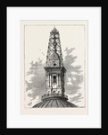 The Scaffolding and Observatory on St. Paul's in 1848 London by Anonymous