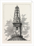 The Scaffolding and Observatory on St. Paul's in 1848 London by Anonymous