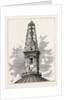 The Scaffolding and Observatory on St. Paul's in 1848 London by Anonymous