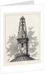 The Scaffolding and Observatory on St. Paul's in 1848 London by Anonymous