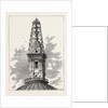 The Scaffolding and Observatory on St. Paul's in 1848 London by Anonymous