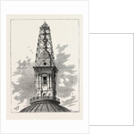 The Scaffolding and Observatory on St. Paul's in 1848 London by Anonymous