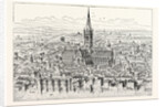 St. Paul's and the Neighbourhood in 1540 London by Anonymous