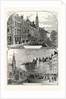St. Paul's Churchyard in 1820: from Chapter Court to Cheapside from Paul's Chain to Watling Street by Anonymous