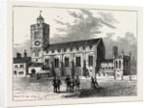 The Church of St. Michael Ad Bladum A.D. 1585 London by Anonymous