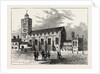 The Church of St. Michael Ad Bladum A.D. 1585 London by Anonymous