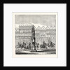 Cheapside Cross As It Appeared in 1547 Showing Part of the Procession of Edward VI. To His Coronation by Anonymous
