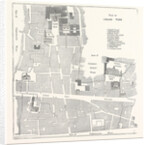 Old Map of the Ward of Cheap About 1750 London by Anonymous