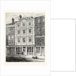 No. 73 Cheapside. From an Old View Taken About 1760 London by Anonymous