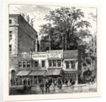 The Tree at the Corner of Wood Street 1870 London by Anonymous