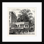 The Tree at the Corner of Wood Street 1870 London by Anonymous