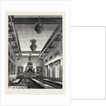 Interior of Grocers' Hall 1876 London by Anonymous