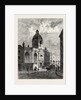 The Church of St. Benet Fink from an Old View London by Anonymous