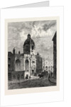 The Church of St. Benet Fink from an Old View London by Anonymous