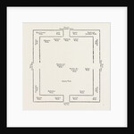 Plan of the Exchange in 1837 London by Anonymous