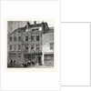 Pope's House Plough Court Lombard Street 1860 London by Anonymous