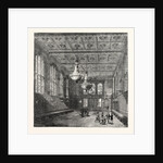 Interior of Merchant Taylors' Hall London by Anonymous