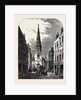 St. Antholin's Church Watling Street 1868 London by Anonymous