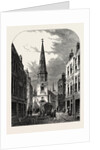 St. Antholin's Church Watling Street 1868 London by Anonymous