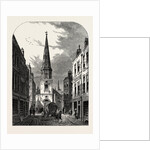 St. Antholin's Church Watling Street 1868 London by Anonymous