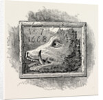 Old Sign of the Boar's Head London by Anonymous