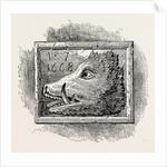 Old Sign of the Boar's Head London by Anonymous