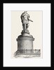 Wren's Original Design for the Summit of the Monument London by Anonymous
