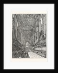 Interior of the Choir of York Minster by Anonymous